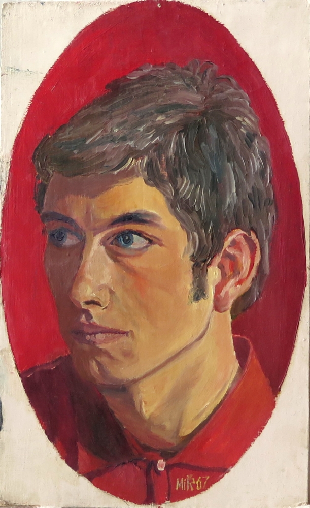 Autoportrét, 1967, olej